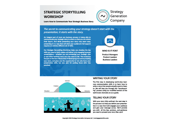 Strategic Storytelling Workshop