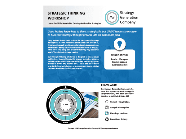 Strategic Thinking Workshop